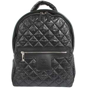 シャネル コココクーン ナイロン ブラック リュック