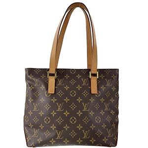 ルイ・ヴィトン モノグラム カバピアノ ブラウン トートバッグ
