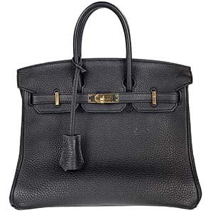 エルメス バーキン25 トゴ キャバン ハンドバッグ