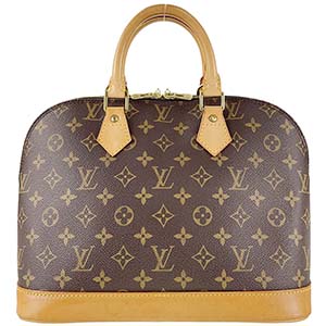ルイ・ヴィトン モノグラム アルマ ブラウン ハンドバッグ