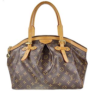 ルイ・ヴィトン モノグラム ティボリGM ブラウン ショルダーバッグ