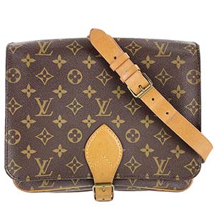 ルイ・ヴィトン モノグラム カルトシエールGM ブラウン ショルダーバッグ