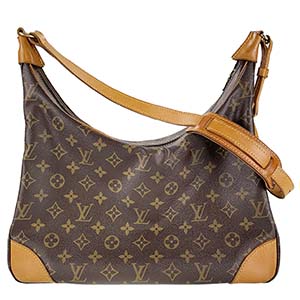 ルイ・ヴィトン モノグラム ブローニュ30 ブラウン ショルダーバッグ