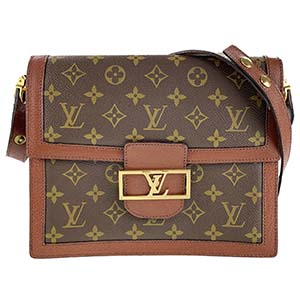 ルイ・ヴィトン モノグラム サック ドーフィーヌ ブラウン 2WAY ショルダーバッグ