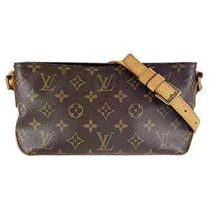 ルイ・ヴィトン モノグラム トロター ブラウン ショルダーバッグ