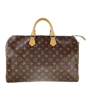 ルイ・ヴィトン モノグラム スピーディ40 ブラウン ハンドバッグ