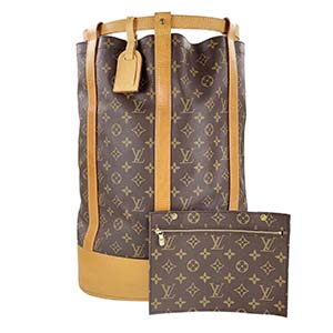 ルイ・ヴィトン モノグラム ランドネGM ブラウン ショルダーバッグ