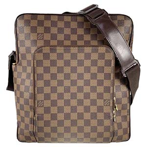 ルイ・ヴィトン ダミエ エベヌ オラフGM ブラウン ショルダーバッグ