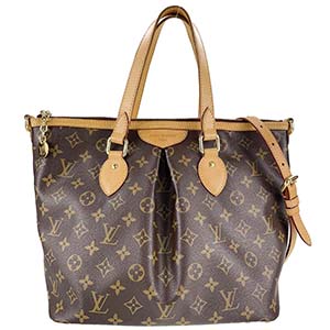 ルイ・ヴィトン モノグラム パレルモPM ブラウン 2WAY トートバッグ