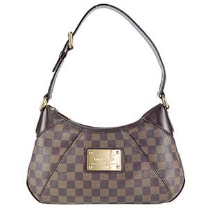 ルイ・ヴィトン ダミエ エベヌ テムズPM ブラウン ショルダーバッグ