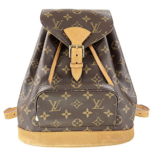 ルイ・ヴィトン モノグラム モンスリ MM ブラウン リュック
