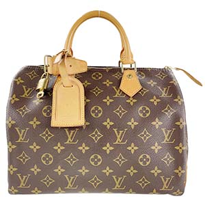 ルイ・ヴィトン モノグラム スピーディ30 ブラウン ハンドバッグ