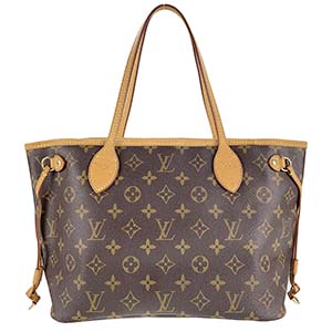 ルイ・ヴィトン モノグラム ネヴァーフルPM ブラウン トートバッグ