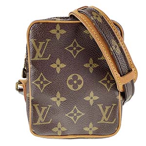 ルイ・ヴィトン モノグラム ミニ ダヌーブ ブラウン ショルダーバッグ