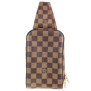 ルイ・ヴィトン ダミエ エベヌ ジェロニモス ブラウン ボディバッグ