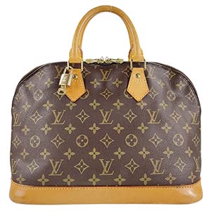 ルイ・ヴィトン モノグラム アルマ ブラウン ハンドバッグ