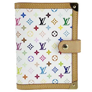 ルイ・ヴィトン モノグラム マルチカラー アジェンダPM ブロン 手帳カバー