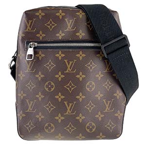 ルイ・ヴィトン モノグラム マカサー トーレスPM ブラウン ショルダーバッグ