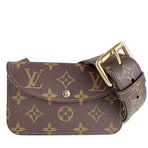 ルイ・ヴィトン モノグラム サンチュール ポシェット ポーチ付き ベルト
