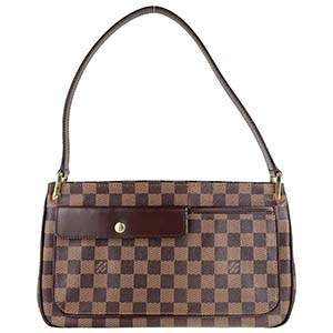 ルイ・ヴィトン ダミエ エベヌ オーバーニュ ブラウン 2WAY ショルダーバッグ