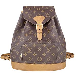 ルイ・ヴィトン モノグラム モンスリ MM ブラウン リュック