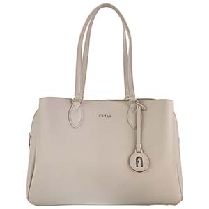 フルラ フルラ レザー グレージュ トートバッグ