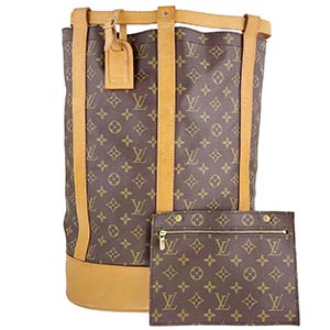 ルイ・ヴィトン モノグラム ランドネGM ブラウン ショルダーバッグ