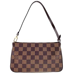 ルイ・ヴィトン ダミエ エベヌ ナヴォナ ブラウン アクセサリーポーチ