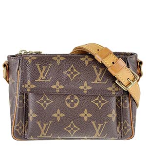 ルイ・ヴィトン モノグラム ヴィバ シテPM ブラウン ショルダーバッグ