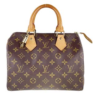 ルイ・ヴィトン モノグラム スピーディ25 ブラウン ハンドバッグ