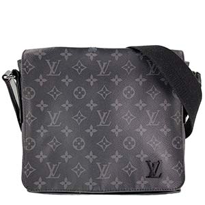 ルイ・ヴィトン モノグラム エクリプス ディストリクトPM ブラック ショルダーバッグ