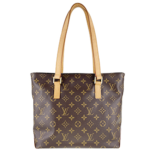 ルイ・ヴィトン モノグラム カバピアノ ブラウン トートバッグ