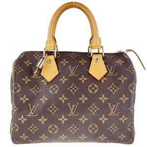 ルイ・ヴィトン モノグラム スピーディ25 ブラウン ハンドバッグ