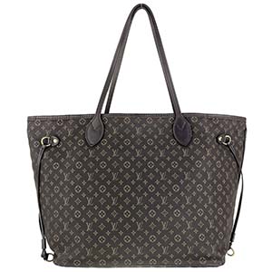 ルイ・ヴィトン モノグラム イディール ネヴァーフルMM フザン トートバッグ