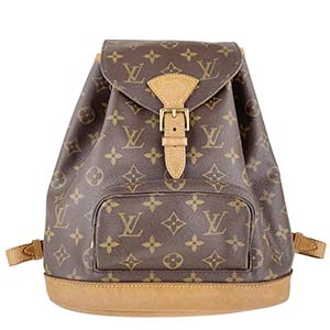 ルイ・ヴィトン モノグラム モンスリ MM ブラウン リュック