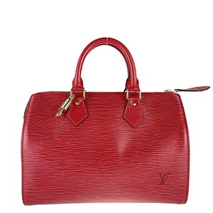ルイ・ヴィトン エピ スピーディ25 カスティリアンレッド ハンドバッグ