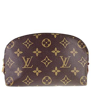 ルイ・ヴィトン モノグラム ポシェット コスメティック ブラウン ポーチ