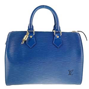 ルイ・ヴィトン エピ スピーディ25 トレドブルー ハンドバッグ