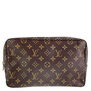 ルイ・ヴィトン モノグラム トゥルース トワレット28 ブラウン ポーチ
