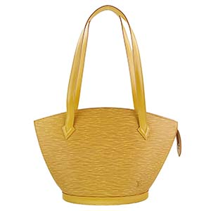 ルイ・ヴィトン エピ サンジャック ショッピング タッシリイエロー トートバッグ