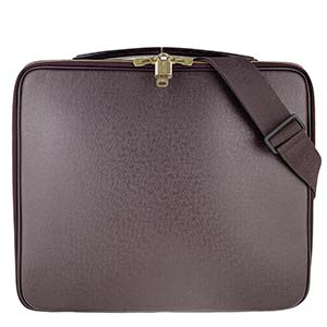 ルイ・ヴィトン タイガ ポルト オルディナトゥール オデッサ アカジュー 2WAY ショルダーバッグ