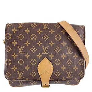 ルイ・ヴィトン モノグラム カルトシエールGM ブラウン ショルダーバッグ
