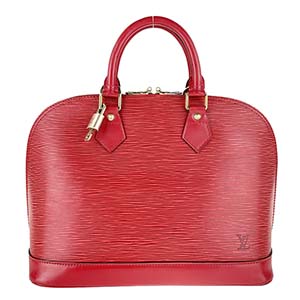 ルイ・ヴィトン エピ アルマPM カスティリアンレッド ハンドバッグ