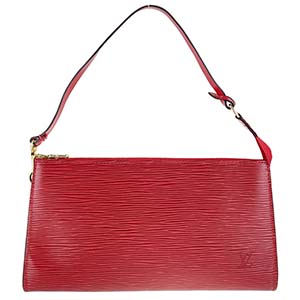 ルイ・ヴィトン エピ ポシェット アクセソワール カスティリアンレッド ポーチ