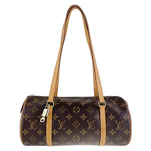 ルイ・ヴィトン モノグラム パピヨン ブラウン ショルダーバッグ