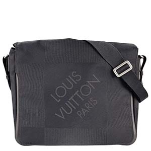 ルイ・ヴィトン ダミエ ジェアン メサジェNM ノワール ショルダーバッグ