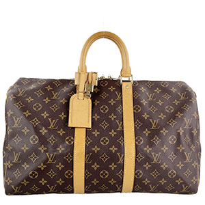 ルイ・ヴィトン モノグラム キーポル45 ブラウン ボストンバッグ