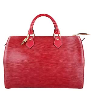 ルイ・ヴィトン エピ スピーディ30 カスティリアンレッド ハンドバッグ