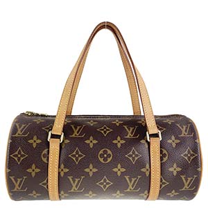 ルイ・ヴィトン モノグラム パピヨン26 ブラウン ハンドバッグ