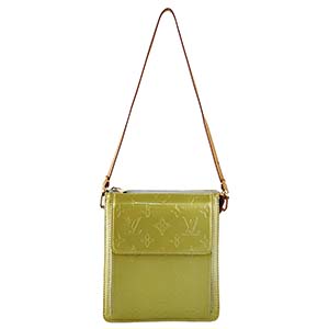 ルイ・ヴィトン モノグラム ヴェルニ モット グリ ショルダーバッグ